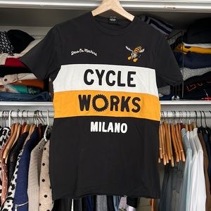 Deus ex machina vintage cycle works Milano shirt